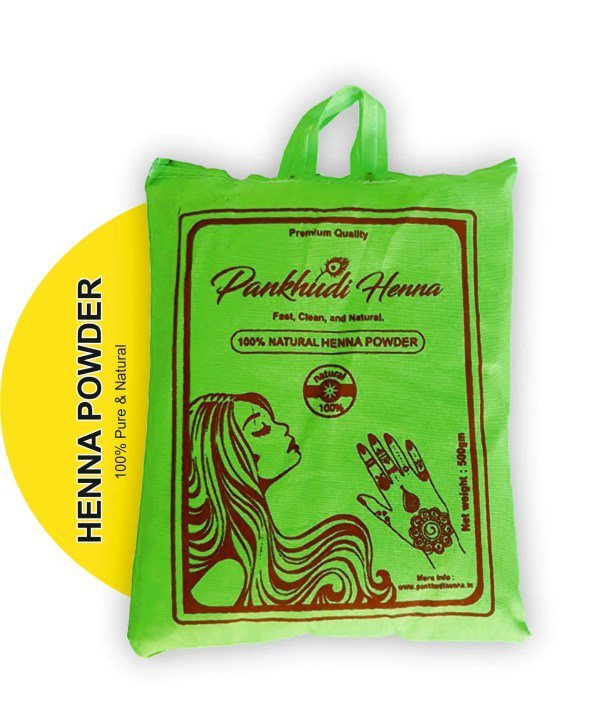 Sojat Rajasthan Henna Powder – 100% Natural & Pure Henna for Hair & Mehndi | 500g Pack