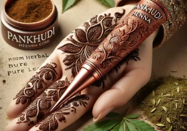 Pankhudi Henna Cone: Herbal, Pure Leaves, and Chemical-Free for Stunning Hand Designs