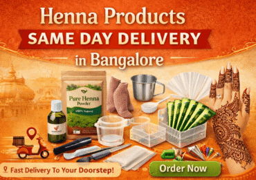 Premium Henna Products & Accessories with Same Day Delivery in Bangalore
