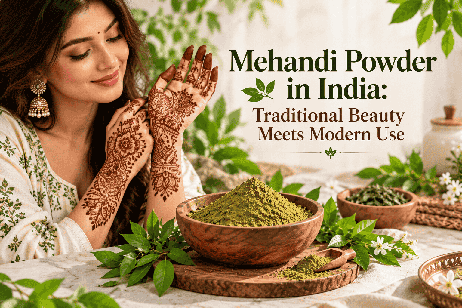 Mehandi Powder in India: Traditional Beauty Meets Modern Use