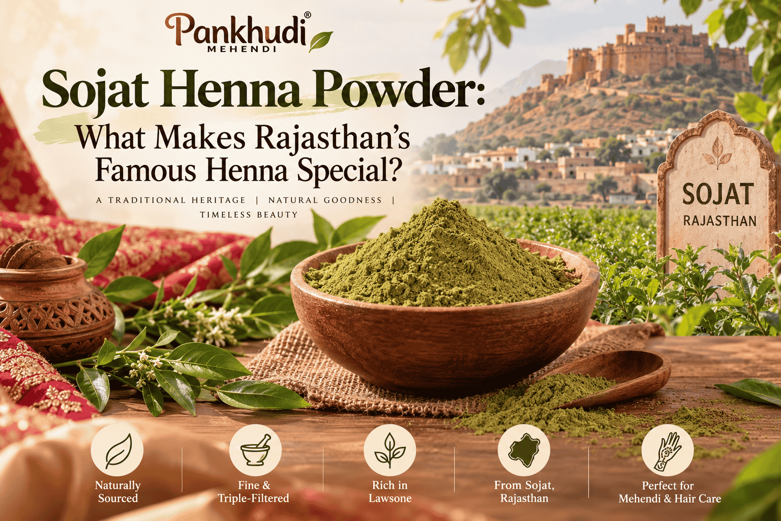 Sojat Henna Powder: What Makes Rajasthan’s Famous Henna Special?